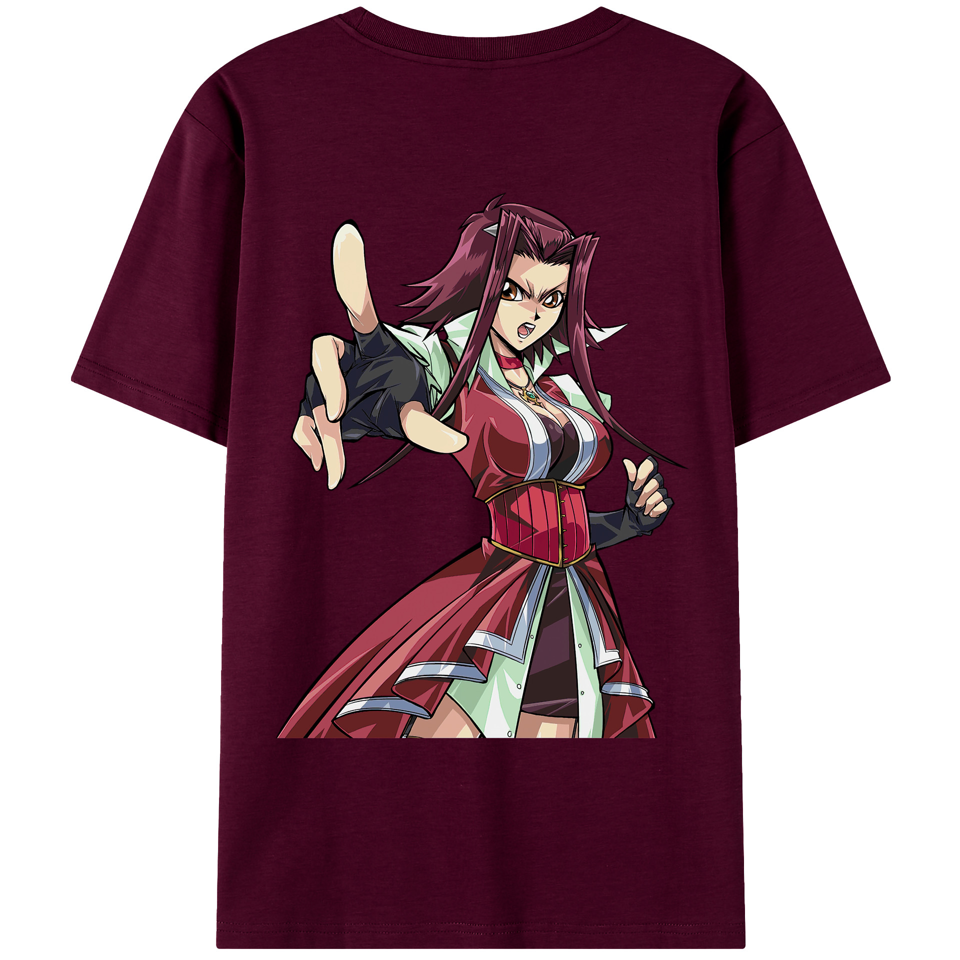 （画像用） 遊☆戯☆王 Yu-Gi-Oh! レディース半袖Tシャツ(バックプリント)